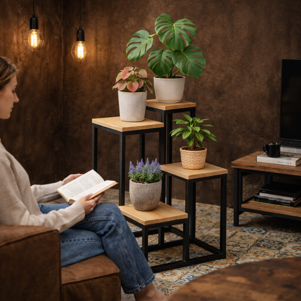 Stalak Za Cvijeće Četverostruki 69cm -FOS-S4