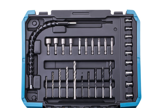 Akumulatorska bušilica–odvijač 21V 2Ah + set pribora