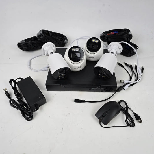 Žičani videonadzorni sustav G501 4K (4 kamere + DVR)