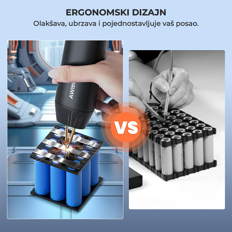 2u1 Ručni aparat za točkasto zavarivanje baterija