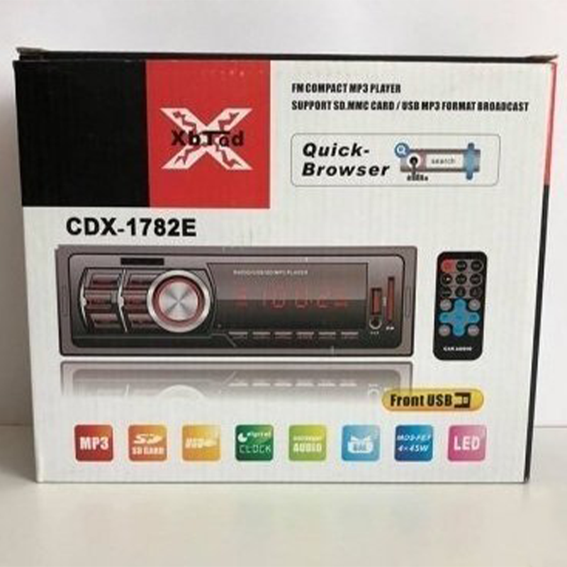 Auto radio – Bluetooth, USB, Mikro SD i FM radio