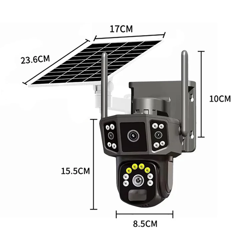 Defender 4G solarna dvostruka kamera HD 360