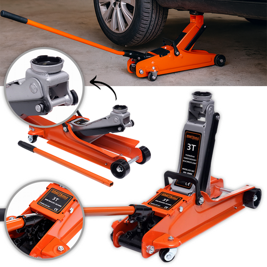 Niskoprofilna dizalica za automobile 3T (85–385 mm) | Kraft&Dele