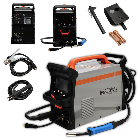 CO2 aparat za zavarivanje 255 A (MIG / FLUX / MMA / TIG-LIFT / ALU)