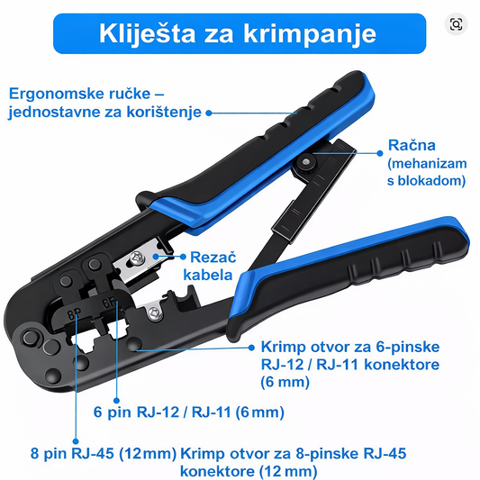 Kliješta za krimpanje