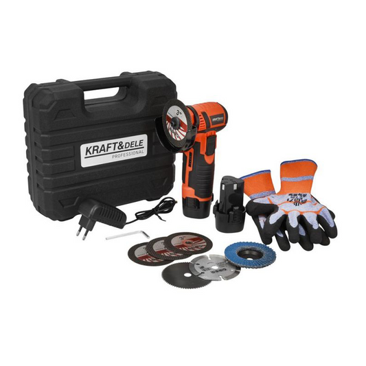 Mini Aku Kutna Brusilica 12V- Li-ion 2x12V