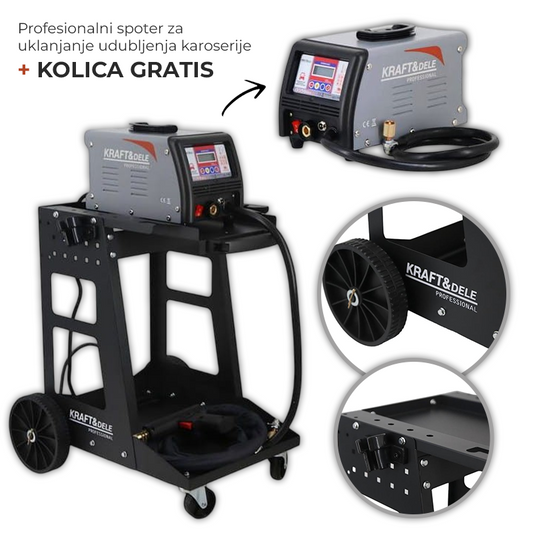 Profesionalni spoter za uklanjanje udubljenja karoserije + kolica gratis