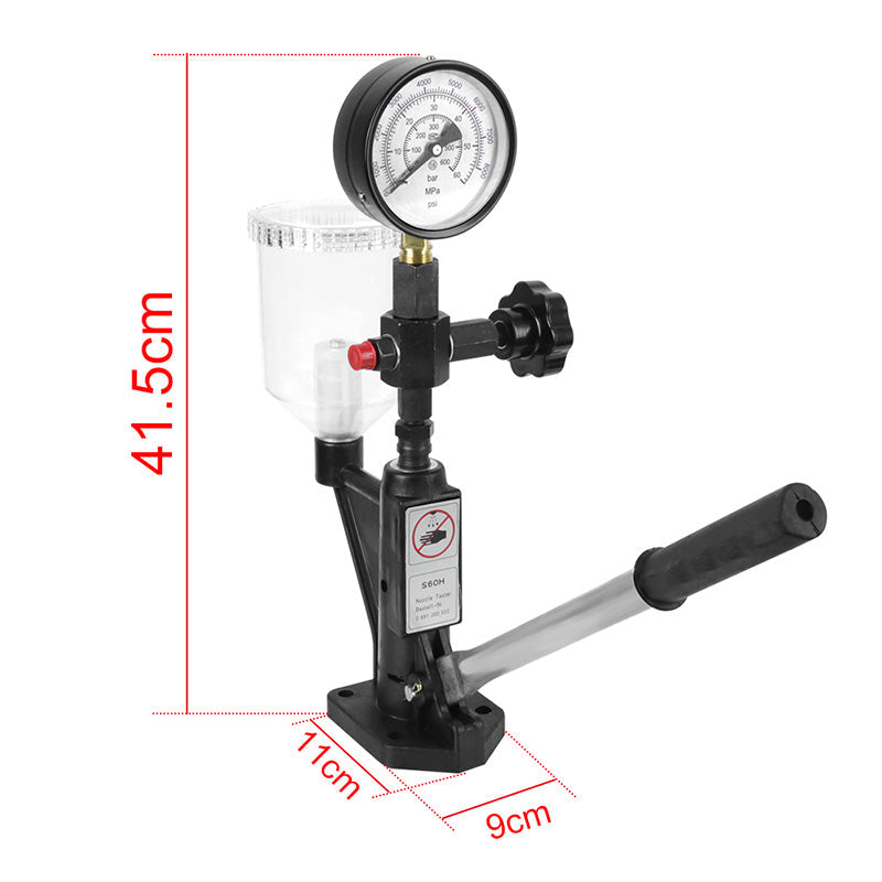 Tester dizni - injektora