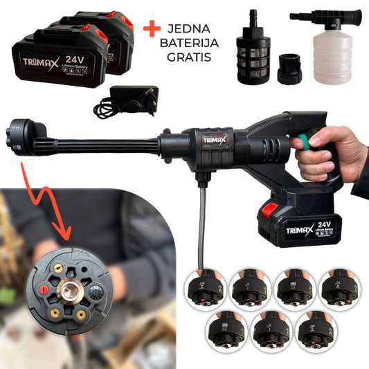 TURBO Aku Miniwash + 2x24V - 5AH