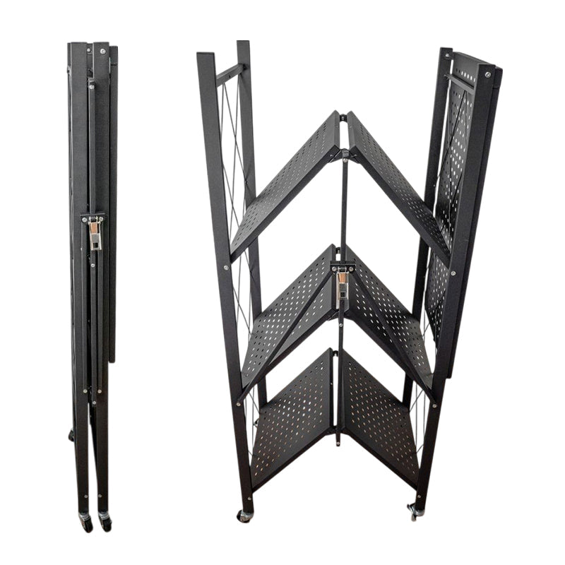 Sklopive police Metalne 125x71x34 cm, 200 kg