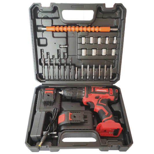 GK x series aku bušilica 18vx2 sa alatom u koferu