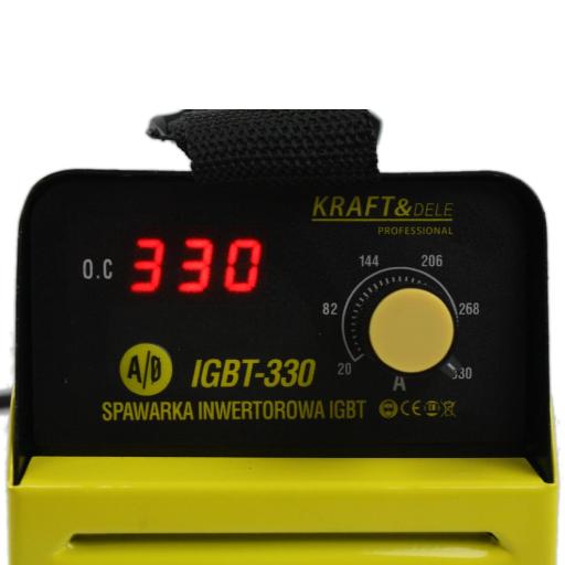 KRAFT PROFI INVERTERSKI APARAT ZA ZAVARIVANJE 330 A SA OPREMOM
