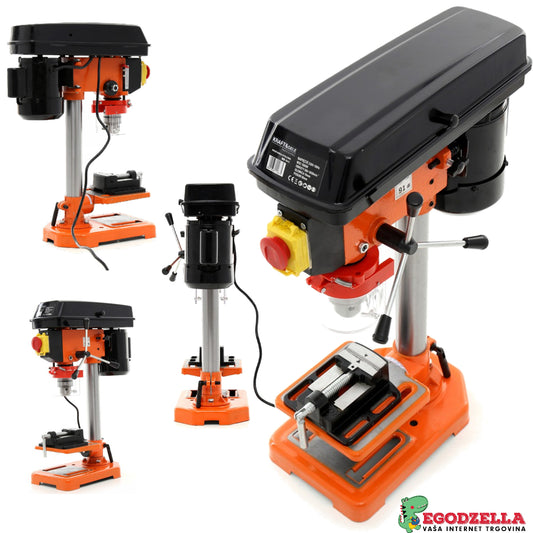 Stupna bušilica 1550W + škripac Kraft & dele