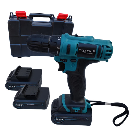 Aku bušilica TIGER 16,8 V X 2 LITHIUM-LION