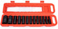 Set udarnih nasadnih GEDORE 1/2 “10-32 mm