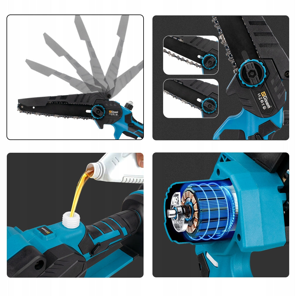 RENEW FORCE aku pila 19 cm 21Vx2 sa sustavom za podmazivanje
