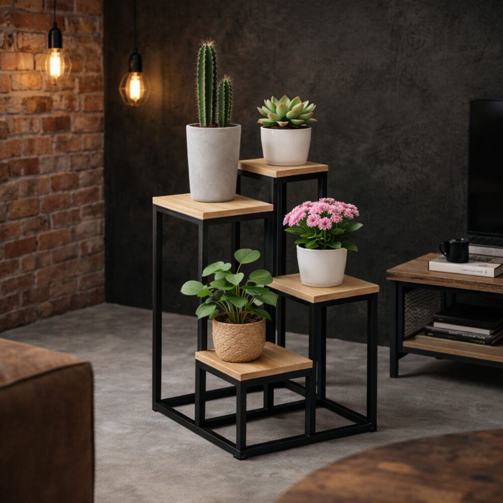 Stalak Za Cvijeće Četverostruki 69cm -FOS-S4