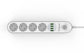 Produžni kabel s 4 utičnice i 4 USB ulaza