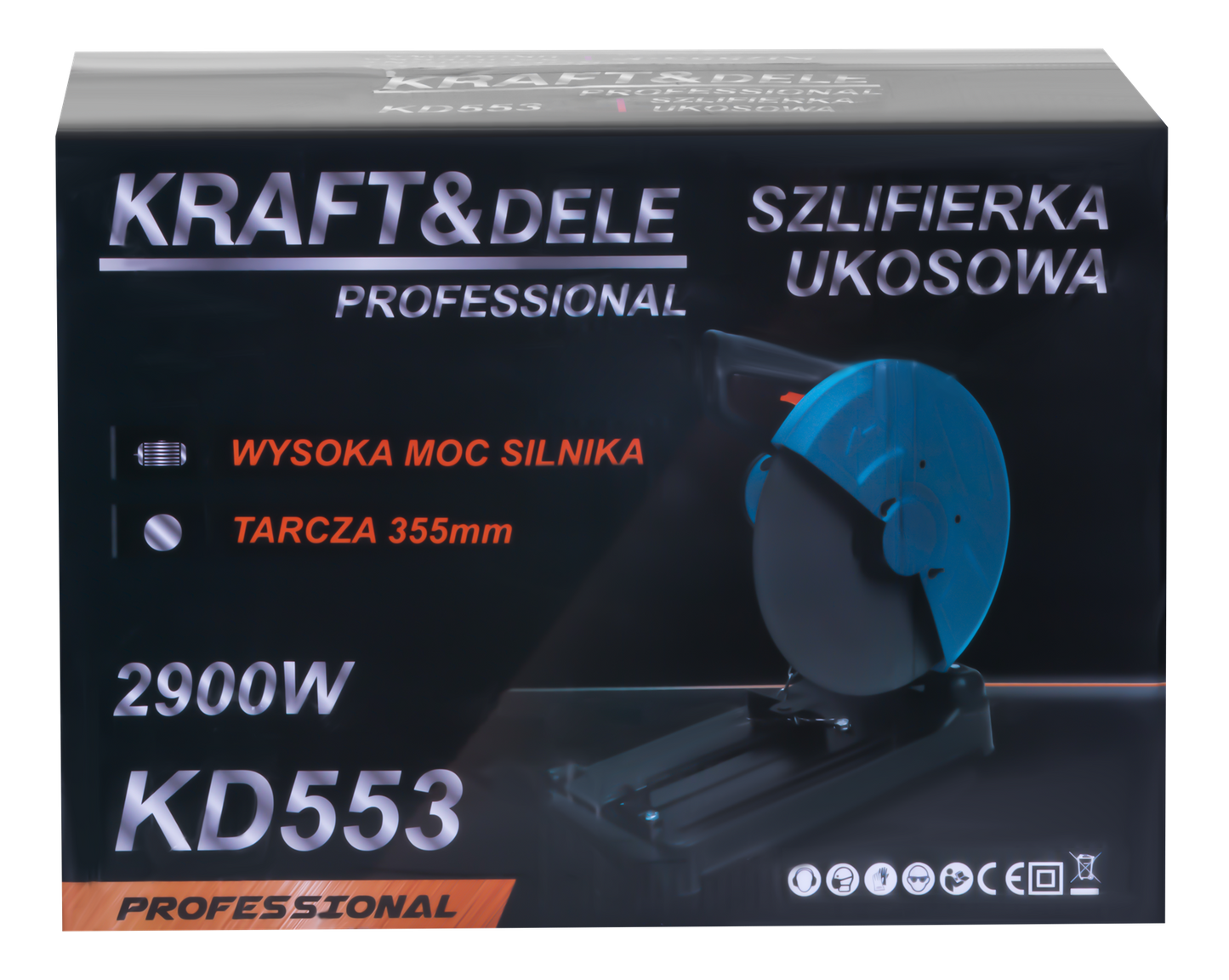 Stolna pila za rezanje metala 2900 W, 230 V (KD553)