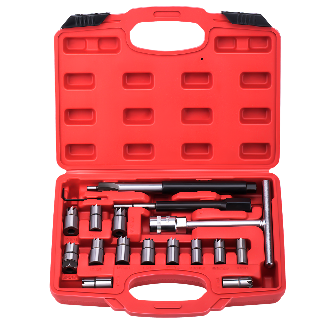 Set Freza za Čišćenje Gnijezda Injektora – 17 Dijelova