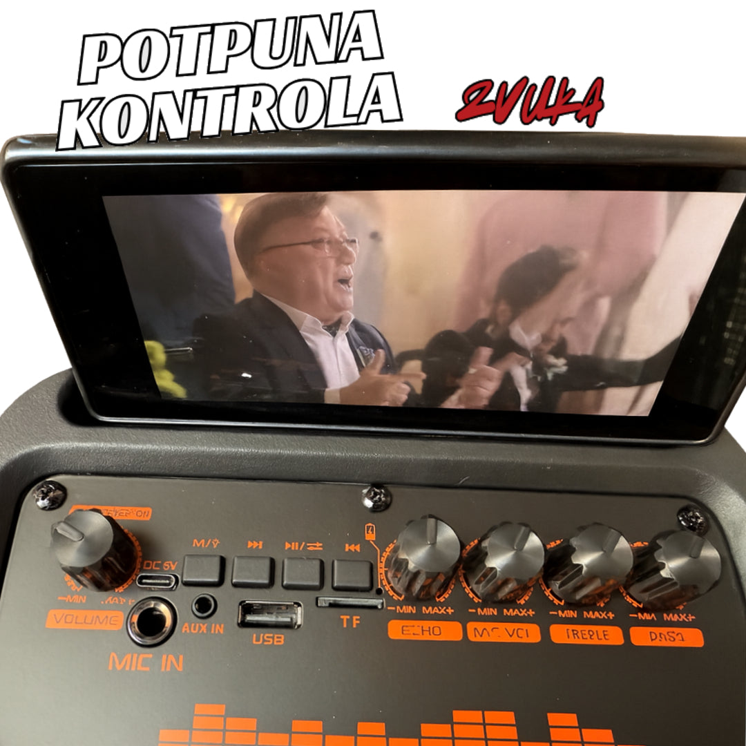 Ambijentalni LED zvučnik | RX-8240-80 CM + 2 mikrofona