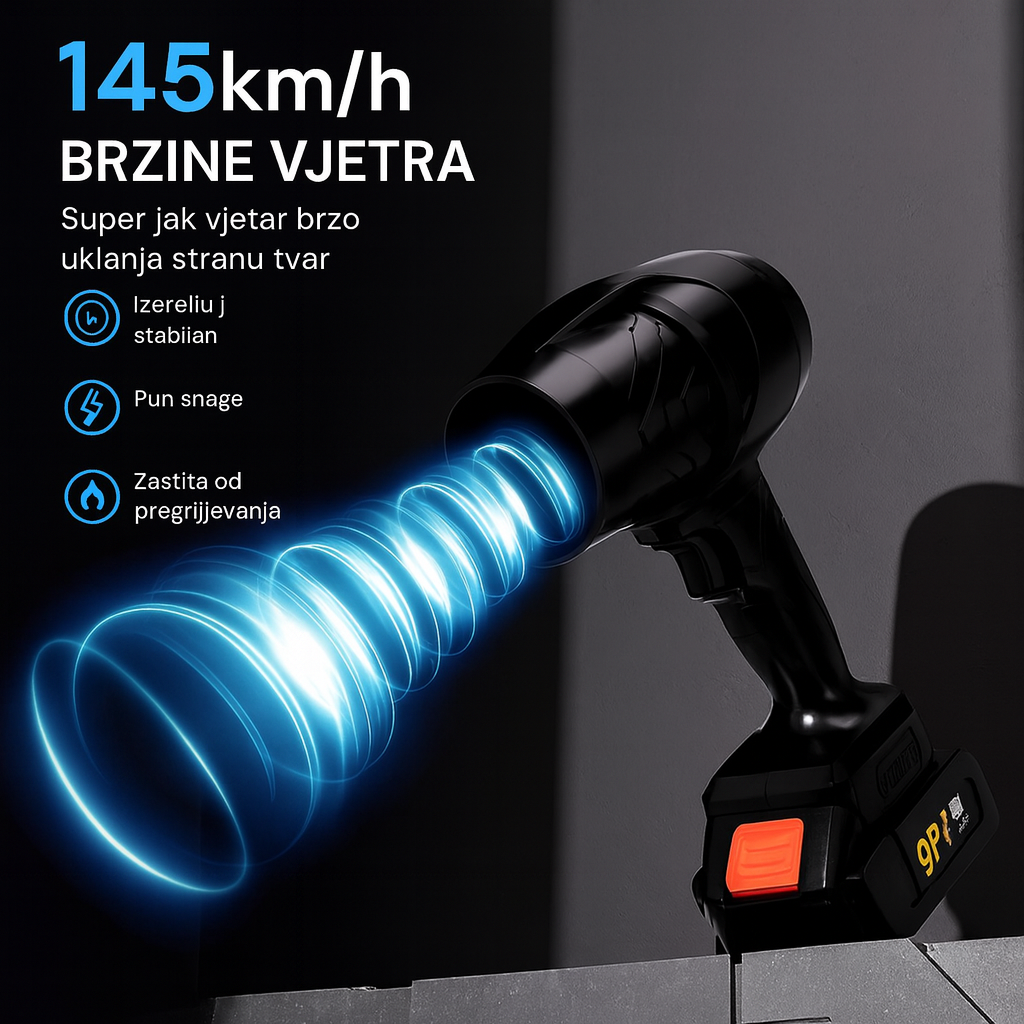 Aku Puhač 24vx2 145Kmh