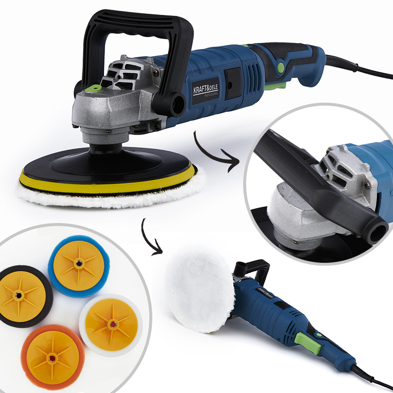 Električna polirka | 2650W + Pribor za poliranje