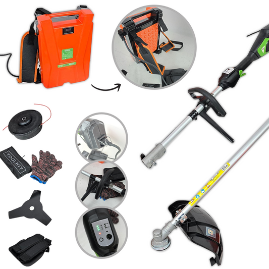 Aku Trimer 40V s Leđnom Litij Baterijom | 20Ah