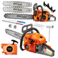 Kraft&Dele motorna pila 5,9 ks  2 lanca 40 cm+45cm