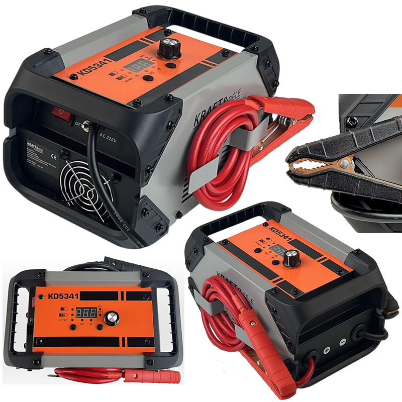 Punjač akumulatora s funkcijom starta 20–500Ah 12/24V 60A