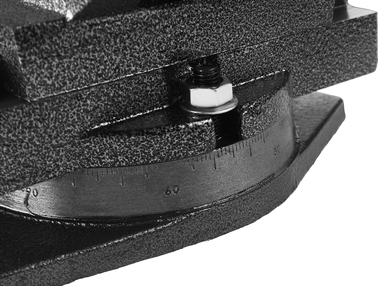 Dvoosni križni strojni škripac 100 mm