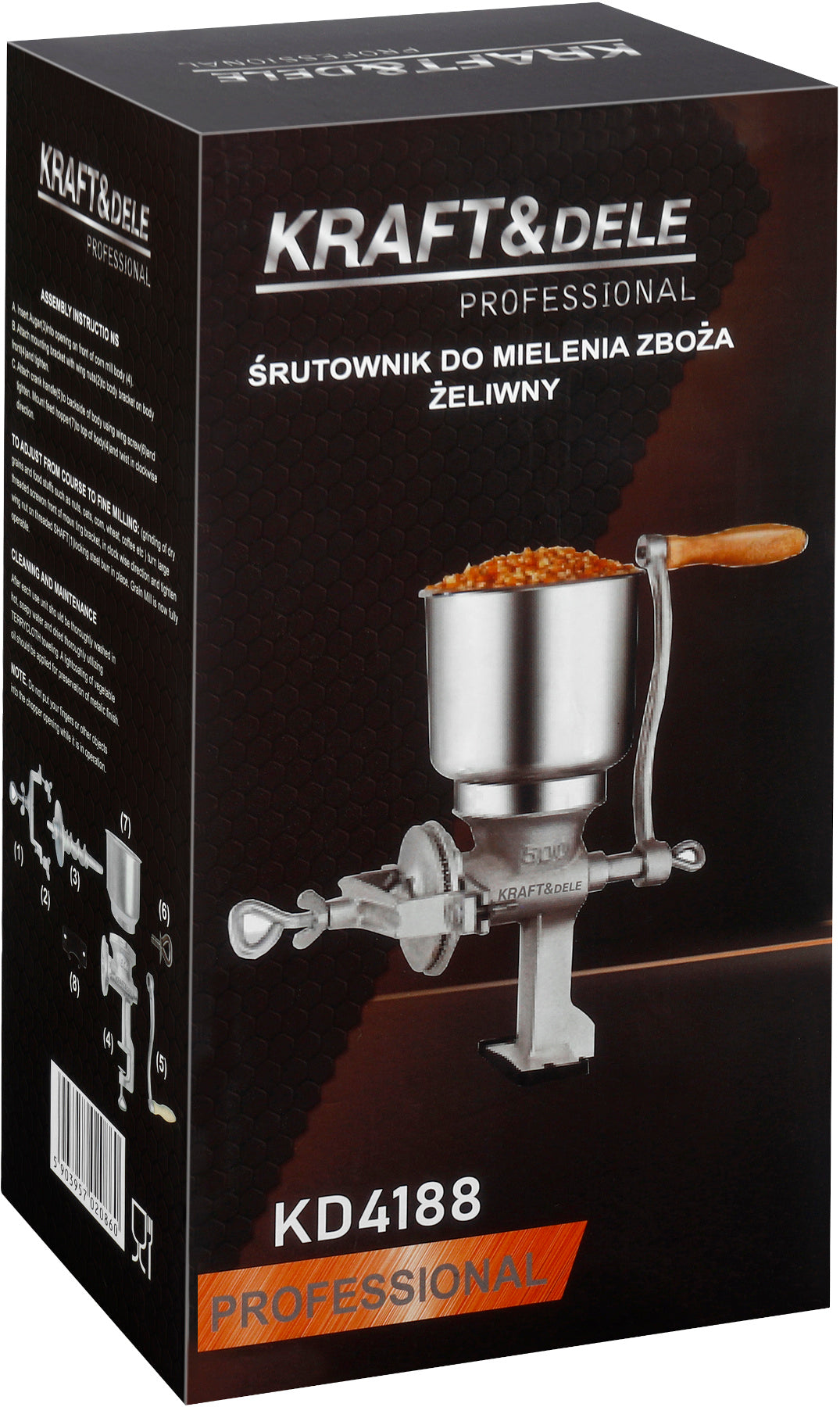 Ručni mlin za žitarice KRAFT&DELE KD4188