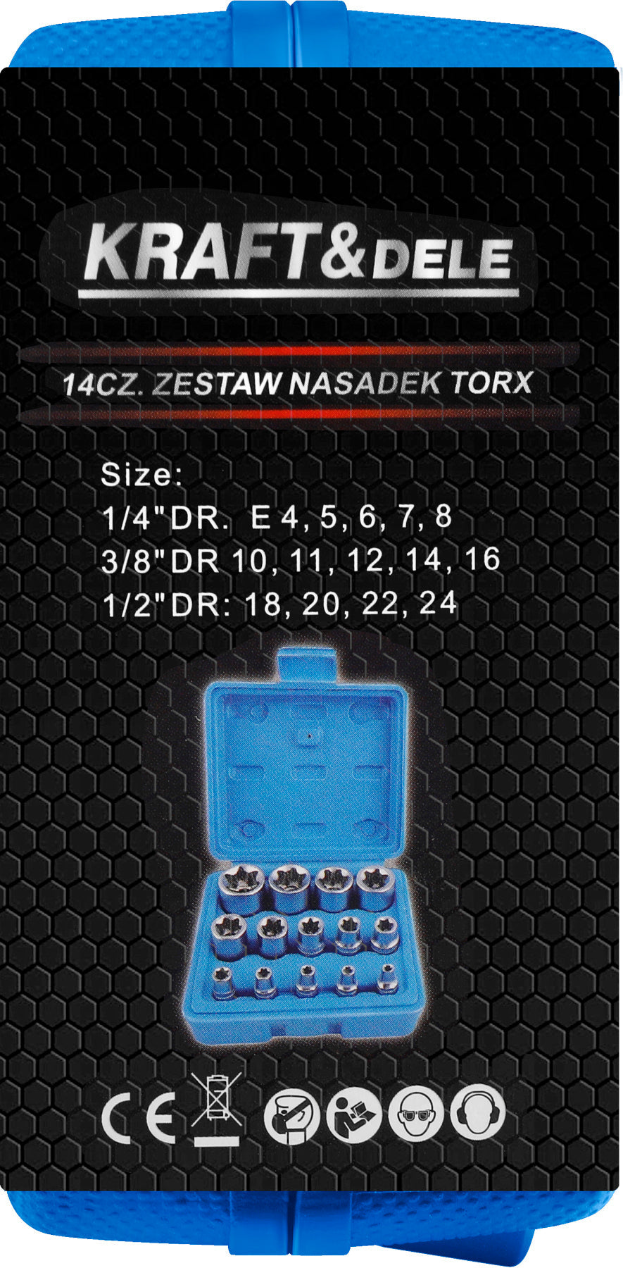 Set torx nasadnih nastavaka 14-dijelni Kd10335