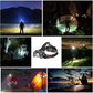 ZOOM led naglavna lampa 5×Cree T6 | domet 300 m, vodootporna