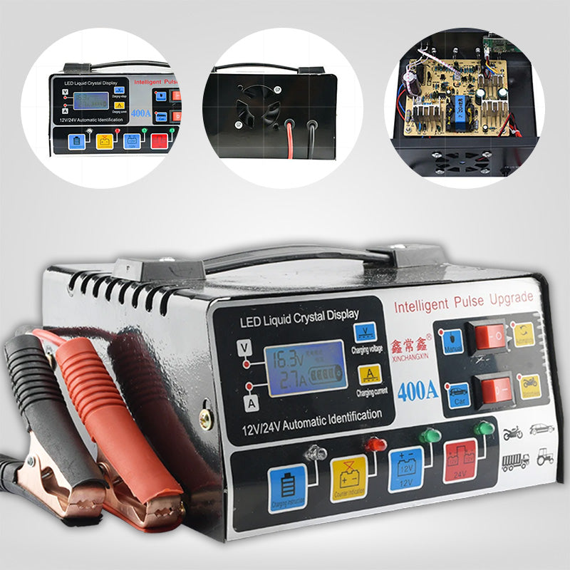 Punjač akumulatora  12/24V 400A