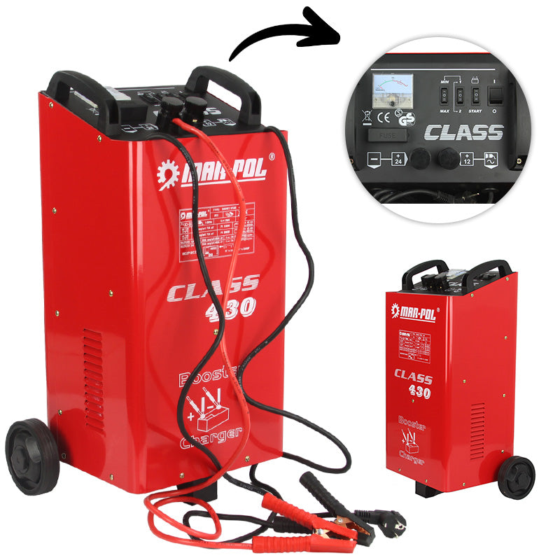 Punjač za akumulatore / starter  12-24 v 400A