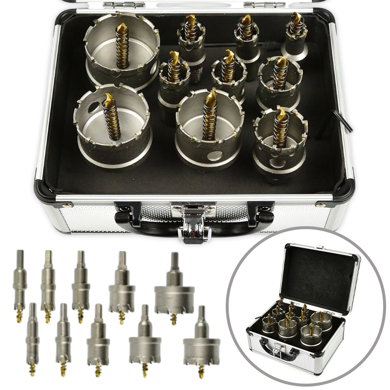 Set krune za metal 10 kom.