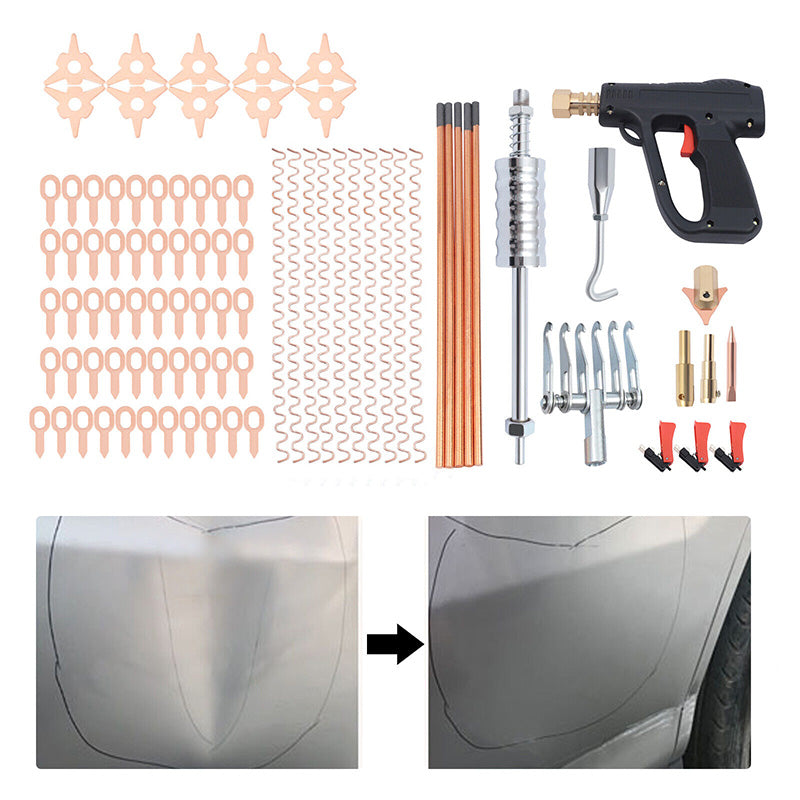 Set pribor za popravak udubljenja na autu | 86 kom.