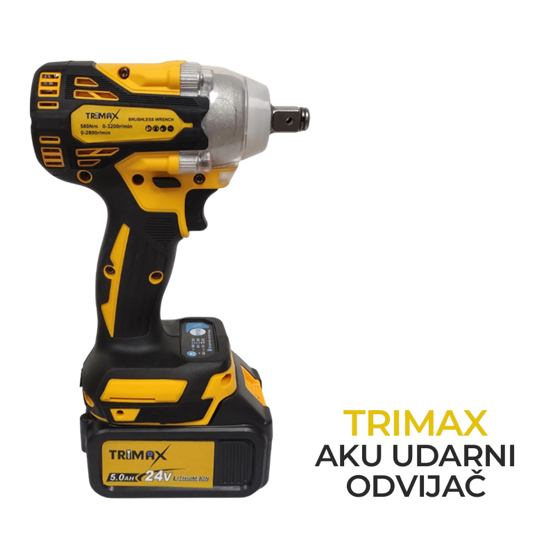 Trimax AKU set alata 5u1 - x4 baterije