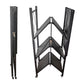 Sklopive police Metalne 125x71x34 cm, 200 kg