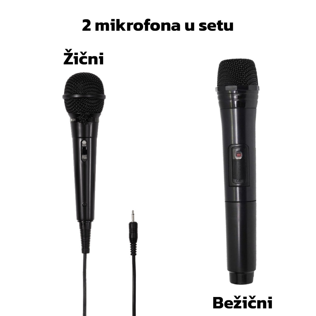 Ambijentalni LED zvučnik | RX-8240-85 CM + 2 mikrofona