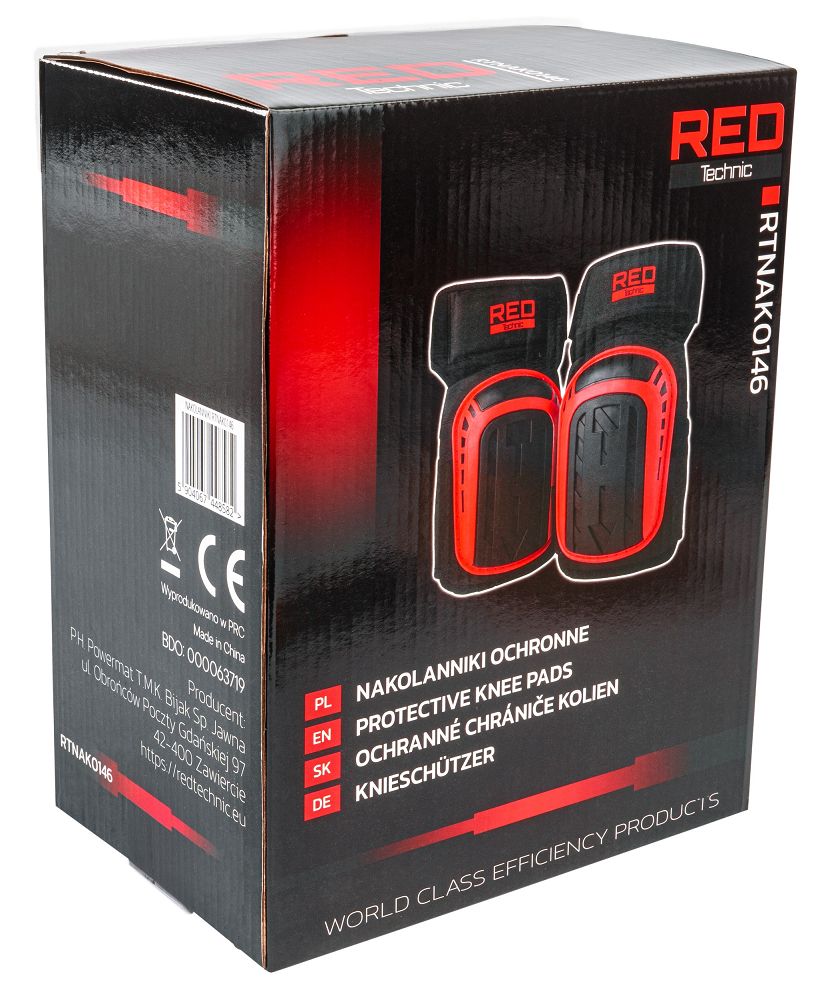 REDTECHNIC  zaštitni gel jastučići za koljena –par