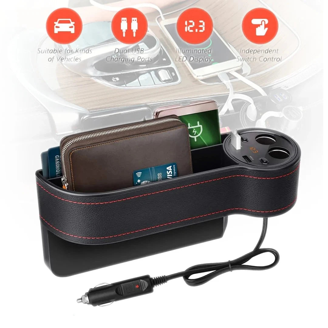 Organizator za automobil sa 2 usb izlaza