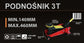 Niskoprofilna hidraulična dizalica za auto 3 t Kd386