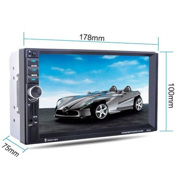 2 din Auto radio ekran 7" inčni LCD+Gratis hd kamera