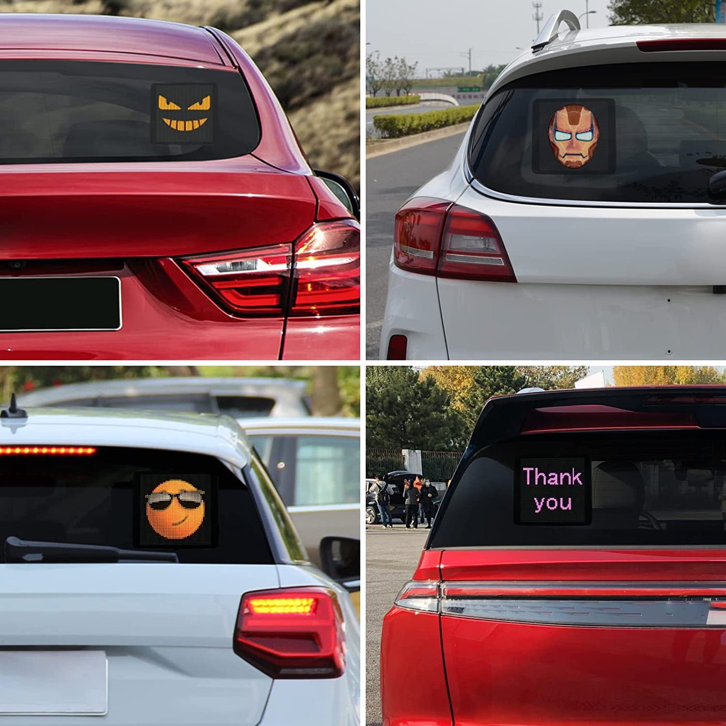 Led fun ekran animirani  za automobil -BT