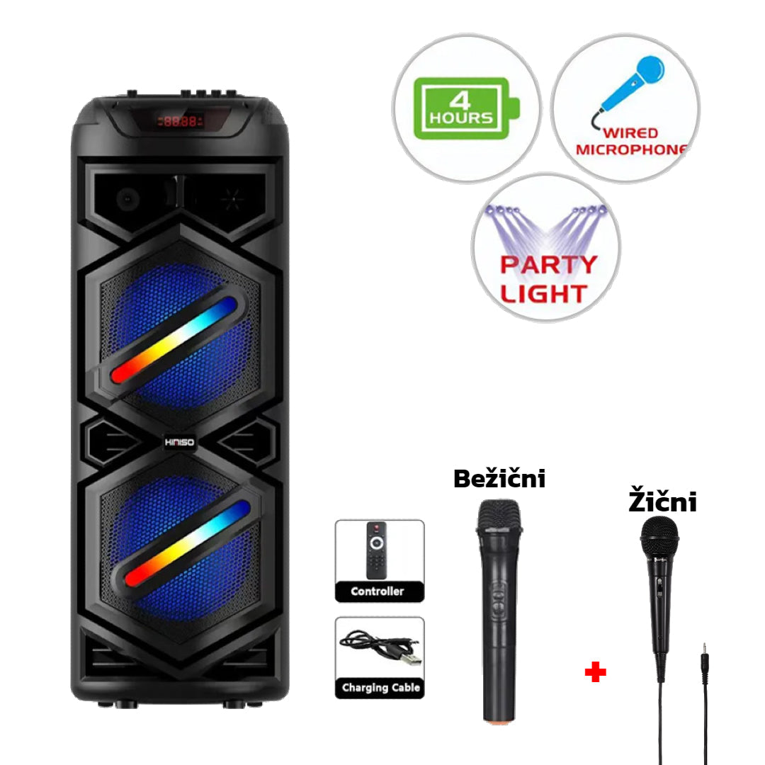 Ambijentalni LED zvučnik | RX-8240-90 CM + 2 mikrofona