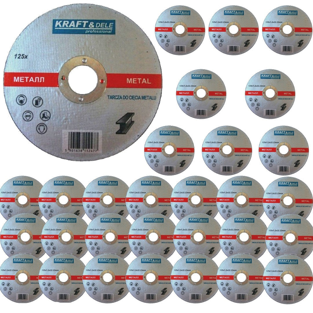 Set 50x Rezna ploča 125mm